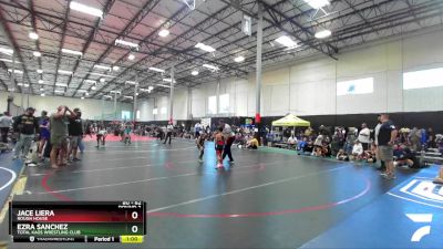 62 lbs Round 3 - Ezra Sanchez, Total Kaos Wrestling Club vs Jace Liera, Rough House