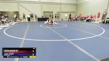 155 lbs Semis & 3rd Wb (16 Team) - Leyna Rumpler, Pennsylvania Blue vs Kara Kuge, Wisconsin