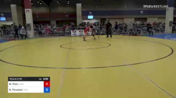 62 kg Round Of 32 - Mikayla Pool, Power Wrestling Club vs Nicole Poussier, White River Hornets Wrestling Club