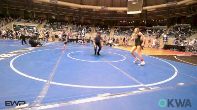 91 lbs Quarterfinal - Presley Williams, Sperry Wrestling Club vs Jordan Rasberry, Henryetta Knights Wrestling Club
