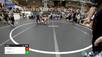 64 lbs Quarterfinal - Tucker Pruett, Smith Wrestling Academy vs Hollis Short, Shelton Wrestling Academy