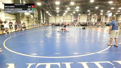 120 lbs Rr Rnd 2 - Myla Good, PA DXI Elite vs Kyrie-Jade Atkinson, BHWC | Florida Supreme Girls