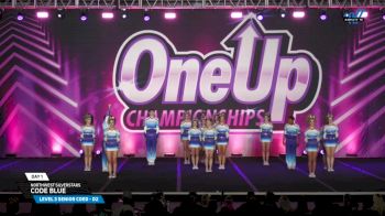 Northwest SilverStars - Code Blue [2025 L3 Senior Coed - D2 Day 1] 2025 One Up Bellevue Nationals