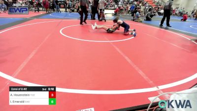 61 lbs Semifinal - Andrew Johnson, Pitbull Wrestling Academy vs Bryson Grigg, Tulsa Blue T Panthers