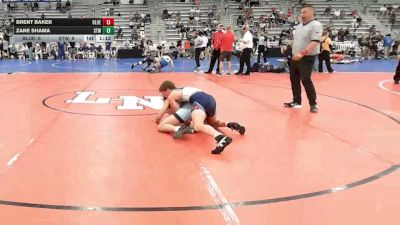 120 lbs Rr Rnd 3 - Brent Baker, Blue Jackets - HSB vs Zane Shama, Shore Thing Wave - HSB