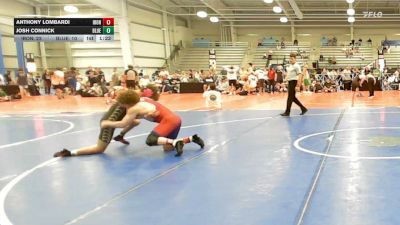 160 lbs Rr Rnd 2 - Anthony Lombardi, Iron Faith Gold - HSB vs Josh Connick, BlueWave Beast - HSB