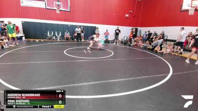 152 lbs Round 5 (6 Team) - Finn Shepard, Reece`s Warriors vs Andrew Bonebrake, Kansas Gold