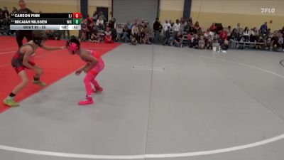 55 lbs Cons. Round 4 - Micaiah Nilssen, Weigh In Club vs Carson Finn, Bemidji Jacks