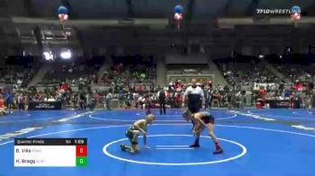 70 lbs Quarterfinal - Brody Villa, Pomona Elite vs Hudson Bragg, Bear Cave