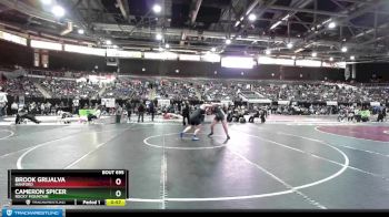 235 lbs Cons. Round 2 - Brook Grijalva, Hanford vs Cameron Spicer, Rocky Mountain