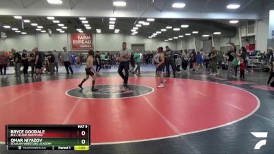 92 lbs 5th Place Match - Omar Niyazov, Scanlan Wrestling Academy vs Bryce Goodale, Bull Island Grappling