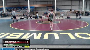 84 lbs Cons. Semi - Rykar Shindledecker, All In Wrestling Academy vs Mason Wright, Southern Idaho Wrestling Club