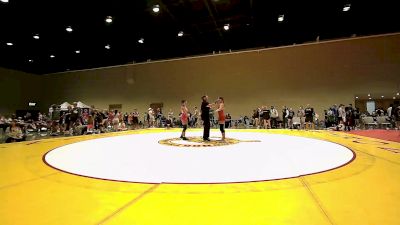 135 lbs Quarters - Gage Vaughn, OK vs Giana Rutledge, AR