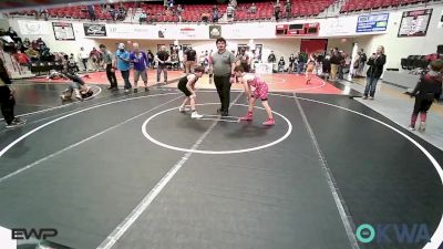 92-96 lbs Quarterfinal - Hunter Jackson, Locust Grove Youth Wrestling vs Jayce Dixon, Northeast Take Down Club