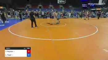 182 lbs Consi Of 16 #1 - Tucker Paynter, Pennsylvania vs Leimana Fager, Utah