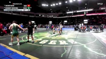 175 lbs Champ. Round 1 - Everett Whetzel, Washougal vs Jacob Koch, Ridgefield