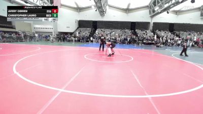 96-J2 lbs 3rd Place - Avery OBrien, Byaa vs Christopher Lauro, MacArthur