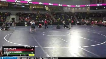 170 lbs Cons. Round 3 - Kylie Willems, AGWSR vs Kynnedy Gunderson, BCLUW-SH