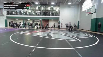 144 lbs Champ. Round 2 - Nicholas McKeown, Notre Dame vs Emmitt Henley, Benedictine College Prep
