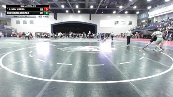 157 lbs Champ. Round 1 - Justin Krebs, Southeastern vs Christian Orozco, Mt. Olive