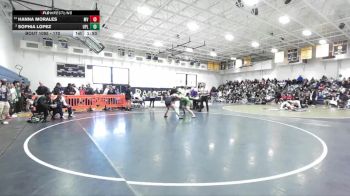 170 lbs Champ. Round 1 - Hanna Morales, Mission Viejo vs Sophia Lopez, Upland