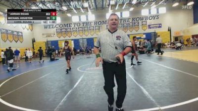 126 lbs Cons. Round 2 - Adrian Rojas, Miami Christian vs Michael Houston, Fort Pierce Central