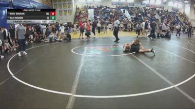 126 lbs Champ. Round 3 - Eli Rozer, Camden Outsiders vs Roy Barak, Lake Highland Prep