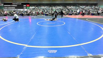 46 lbs Round Of 16 - Montana Coberly, Salem Elite Mat Club vs Loki Camarena, SoCal Hammers