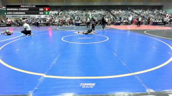 46 lbs Round Of 16 - Montana Coberly, Salem Elite Mat Club vs Loki Camarena, SoCal Hammers