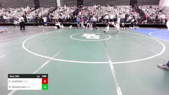 162-H lbs Round Of 32 - Connor Justesen, Tottenville vs Ryan Closterman, Rhino Wrestling