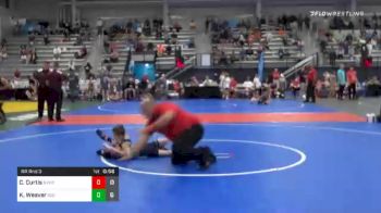 56 lbs Prelims - Cameron Curtis, Buffalo Valley Wrestling Club Elem vs Kaden Weaver, Team 922