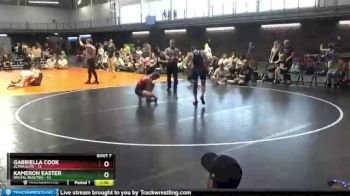 110 lbs Round 3 (6 Team) - Gabriella Cook, Alpha Elite vs Kameron Easter, Brutal Beauties