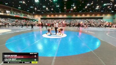 93-100 lbs Round 2 - Bryan Rotor, Fernley Youth Wrestling Club vs Colton Best, Predators Wrestling Club