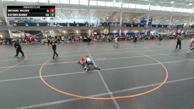 90 lbs Cons. Round 3 - Michael Valdes, Doral Academy vs Kayden Rands, Unattached