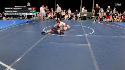 95 lbs Round 2 (6 Team) - Connor Howe, Journeymen Uprising vs Andrew Cosgrove, RedNose WS