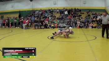 150 lbs Cons. Round 3 - Alesandro Vergara, Sylvania Northview vs Landen Roeder, Monroeville