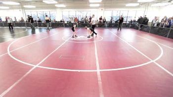 56 lbs Quarterfinal - Silas Houston, Newtown (CT) Youth Wrestling vs Talan Berube, Saco Trojans Youth Wrestling