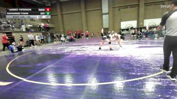 135 lbs Cons. Round 7 - Katharine Tyson, North Point vs Aubrey Peterson, Francis Howell North