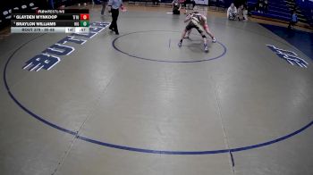90-98 lbs Round 5 - Glayden Wynkoop, Armstrong vs Braylon Williams, Highlands