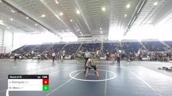 116 lbs Round Of 16 - Jamel Rodriguez, DUB Wrestling vs Waylon Meza, AZ Tilters