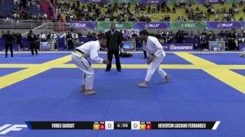 Heverton Luciano Fernandes vs Yunes Sarout 2025 Brasileiro Jiu-Jitsu IBJJF