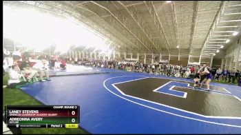 110 lbs Quarterfinal - Ella Parker, Spanish Springs vs Bella Butterfield, Riverton