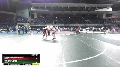 285 lbs Cons. Round 3 - Joaquin Rodriguez, Ripon vs Yanir Flores, Delhi