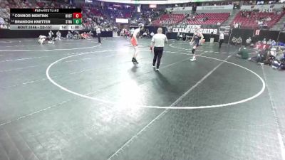 D3-157 lbs Cons. Round 1 - Brandon Knetter, Stratford vs Connor Mentink, Oostburg