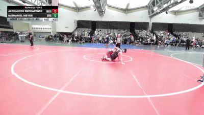 120-J2 lbs Semifinal - Alexander Bregartner, MacArthur vs Nathaniel Meyer, South Plainfield
