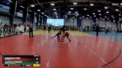 80 lbs Rd# 8- 12:30pm Saturday Final Pool - Dustin Alvarado, Dynasty Black vs Anderson Park, Cali Red