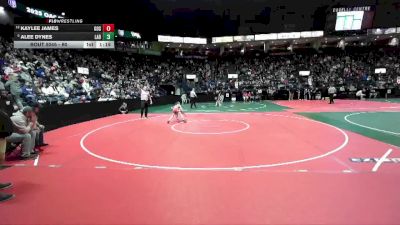 60 lbs Champ. Round 1 - Alee Dynes, LABA vs Kaylee James, GOS2