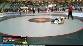 110 lbs Quarterfinal - Adrian Perez, Legacy Elite Wrestling Club vs Cooper Williams, SWWWC