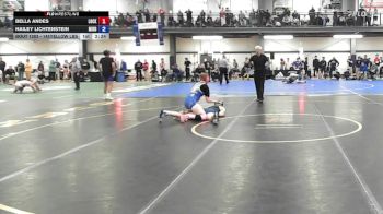 145Yellow lbs Rr Rnd 4 - Bella Andes, Lockport vs Hailey Lichtenstein, Middletown