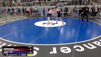 144 lbs Cons. Round 2 - Emery Dell, Alaska vs Kaden Bush, North Pole Wrestling Club